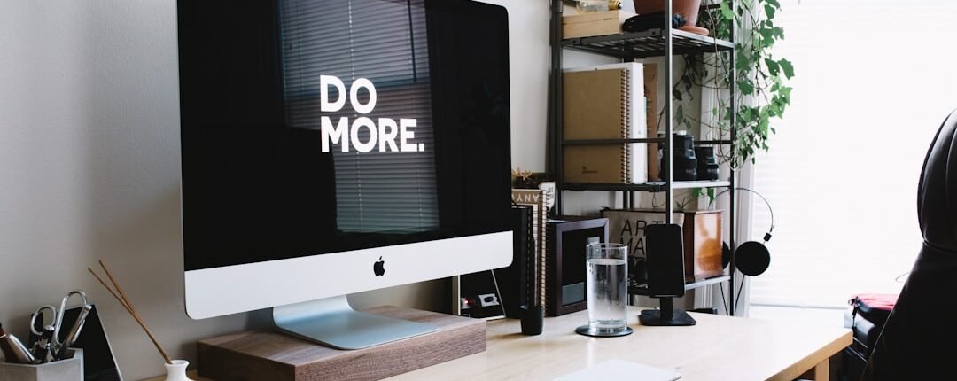 Photo Innovative workspace